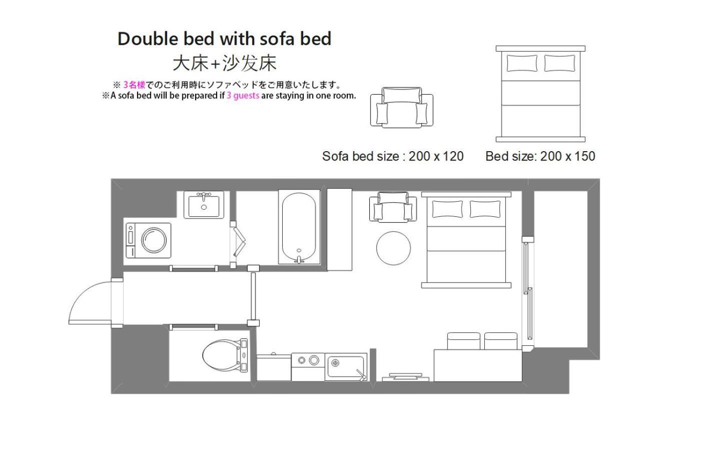Shirakabanoyado - Nipponbashi 日本橋, 3 Mins Walk To Dendentown Aparthotel Osaka Bagian luar foto